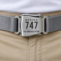 Thumbnail for Boeing 747-400 Dreamlifter - Seat Belt - Tag - Gray