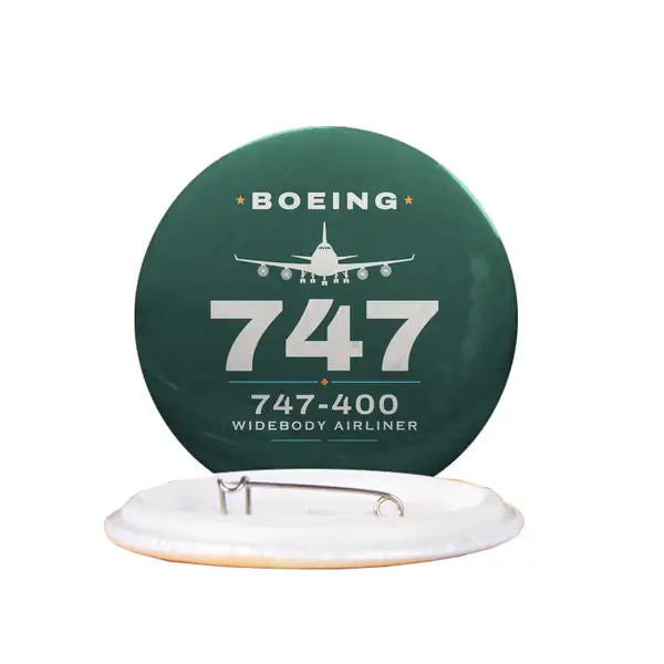 Boeing 747-400 - Heritage - Pin - Dark Green