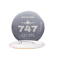 Thumbnail for Boeing 747-400 - Heritage - Pin - Gray
