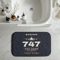 Thumbnail for Boeing 747-400F - Heritage + Name - Bath Mat
