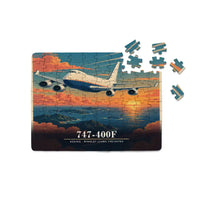 Thumbnail for Boeing 747-400F - Horizontal + Text - Canvas Puzzle