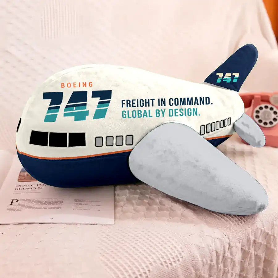 Boeing 747-400F - Original - Airplane Pillow