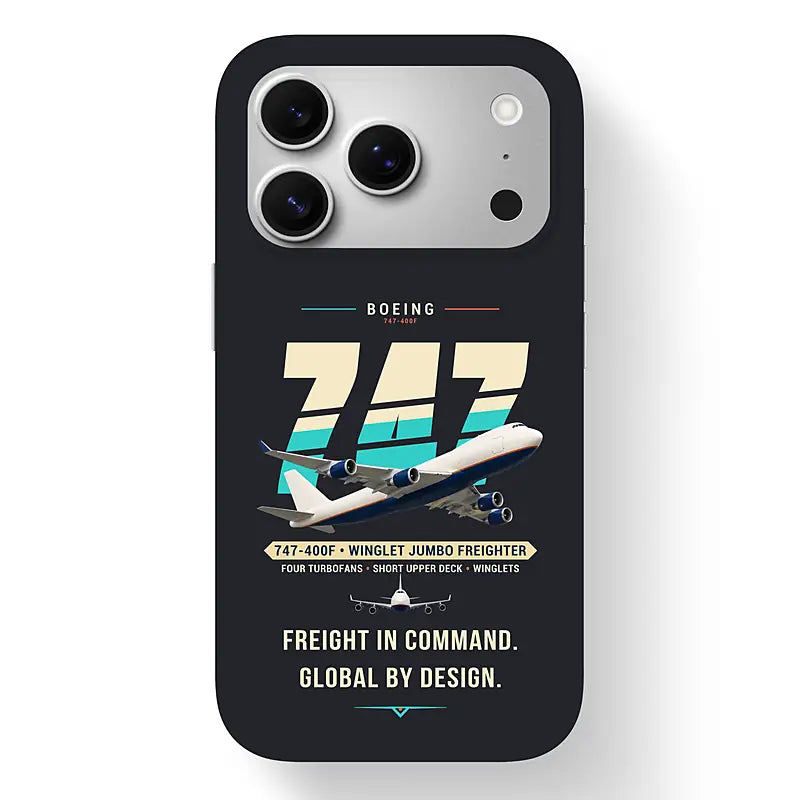 Boeing 747-400F - Original - MagSafe iPhone 17 Pro - Black