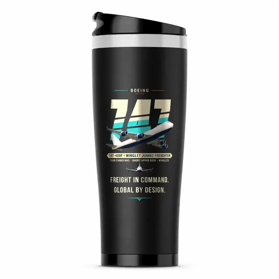 Boeing 747-400F - Original - Stainless Steel (No Holder) - Black
