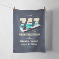 Thumbnail for Boeing 747-400F - Original - Towel - Navy Blue