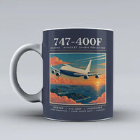 Thumbnail for Boeing 747-400F - Poster - Mug - Dark Blue
