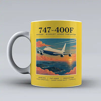 Thumbnail for Boeing 747-400F - Poster - Mug - Yellow