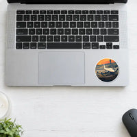 Thumbnail for Boeing 747-8 Intercontinental - 3D - Circle Sticker - Laptop