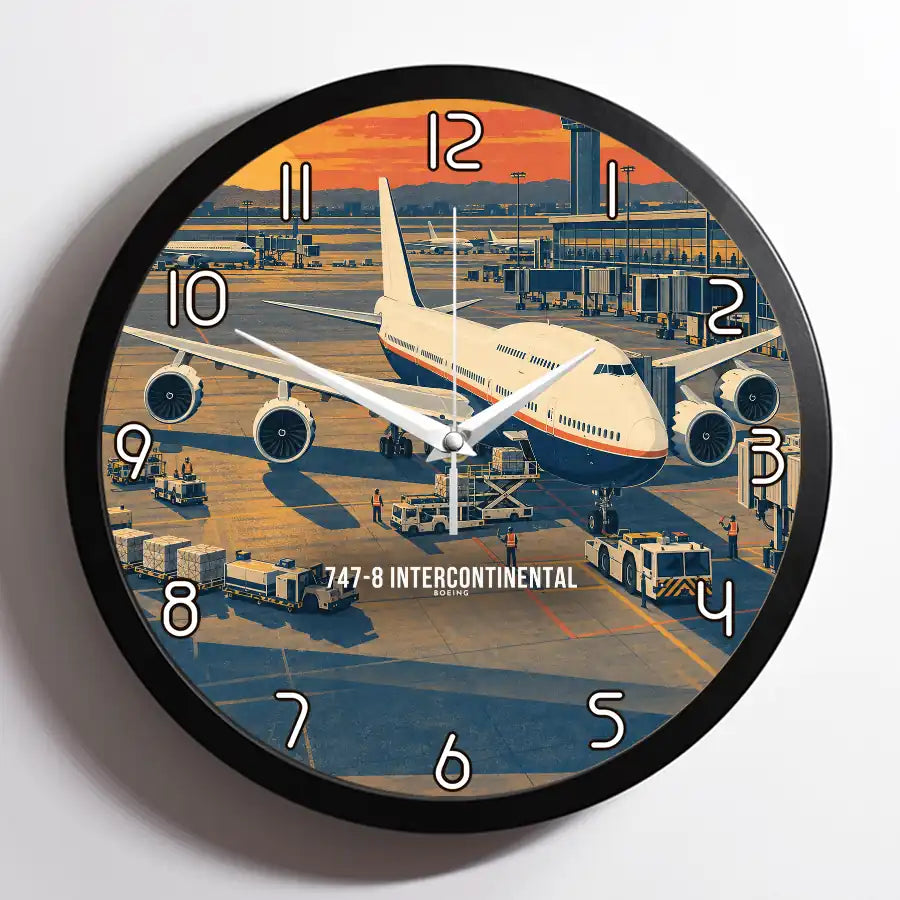 Boeing 747-8 Intercontinental - 3D - Framed - Full Print