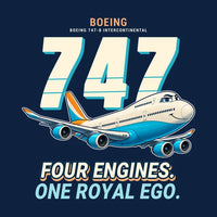 Thumbnail for Boeing 747-8 Intercontinental - Cartoon - Card