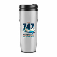 Thumbnail for Boeing 747-8 Intercontinental - Cartoon - Plastic (No Holder) - Light Gray