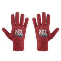 Thumbnail for Boeing 747-8 Intercontinental - Gloves - Full - Cartoon - Red