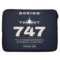 Thumbnail for Boeing 747-8 Intercontinental - Heritage - Laptop Sleeve
