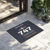 Thumbnail for Boeing 747-8 Intercontinental - Heritage + Name - Door Mat