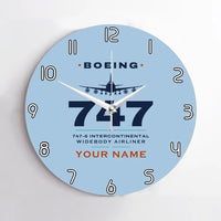 Thumbnail for Boeing 747-8 Intercontinental - Heritage + Name - No Frame - Light Blue