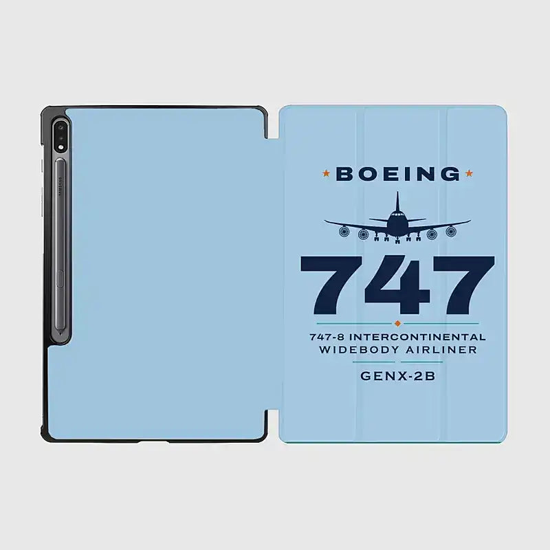 Boeing 747-8 Intercontinental - Heritage - Samsung Tablet - Light Blue