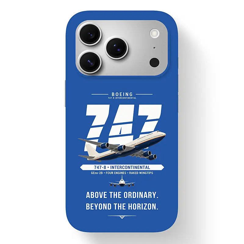Boeing 747-8 Intercontinental - Original - MagSafe iPhone 17 Pro - Blue