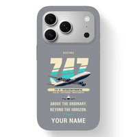 Thumbnail for Boeing 747-8 Intercontinental - Original + Name - MagSafe iPhone 17 Pro - Gray