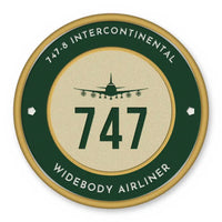 Thumbnail for Boeing 747-8 Intercontinental Patches - Circle - Forest Gold