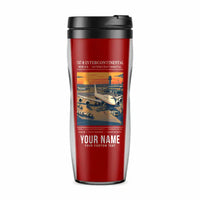 Thumbnail for Boeing 747-8 Intercontinental - Poster + Name - Plastic (No Holder) - Red