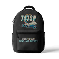 Thumbnail for Boeing 747SP - 3D Backpack - Cartoon - Gray