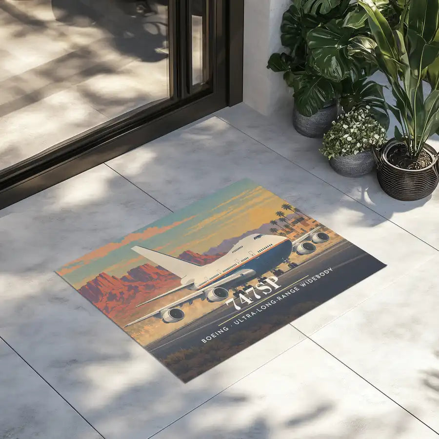 Boeing 747SP - 3D - Door Mat