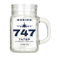 Thumbnail for Boeing 747SP - Heritage - Cocktail Glass (Mason Jar)