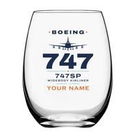 Thumbnail for Boeing 747SP - Heritage + Name - Water & Drink Glass