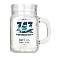Thumbnail for Boeing 747SP - Original - Cocktail Glass (Mason Jar)