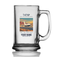 Thumbnail for Boeing 747SP - Poster + Name - Beer Glass with Holder
