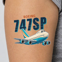 Thumbnail for Boeing 747SP - Tattoo - Cartoon