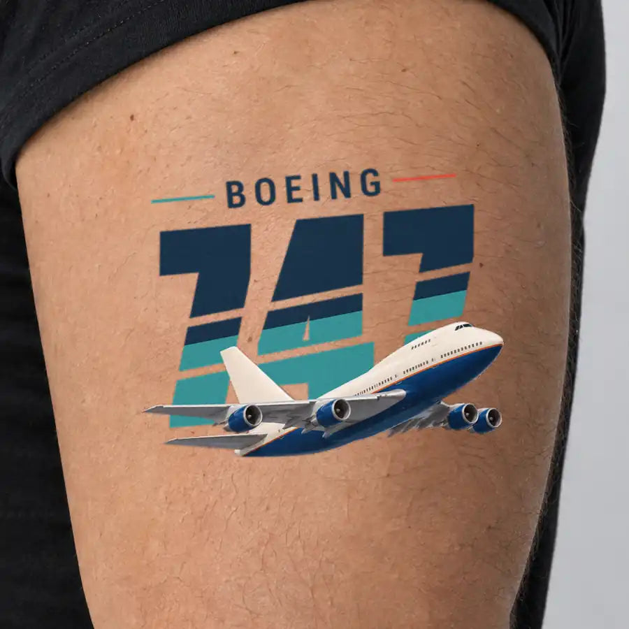 Boeing 747SP - Tattoo - Original - Man