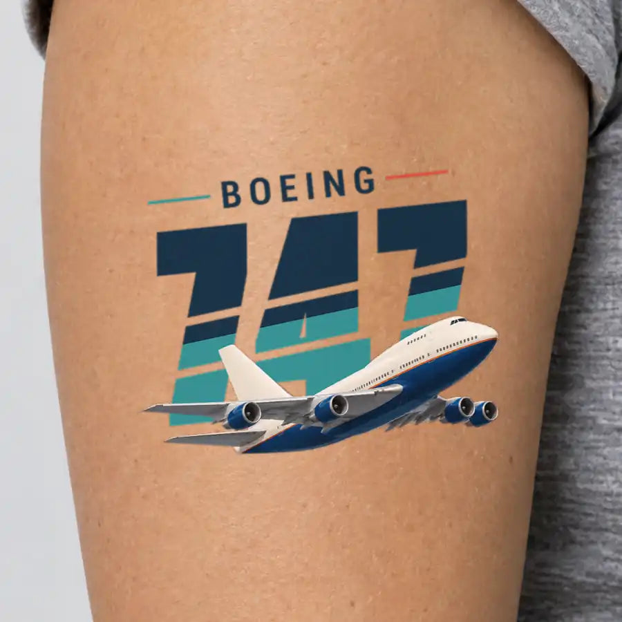 Boeing 747SP - Tattoo - Original