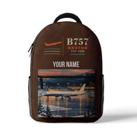 Thumbnail for Boeing 757-200 - 3D Backpack - Brown + Name