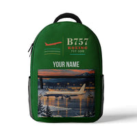 Thumbnail for Boeing 757-200 - 3D Backpack - Green + Name