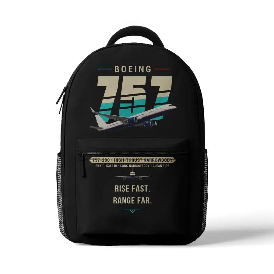 Boeing 757-200 - 3D Backpack - Original - Black