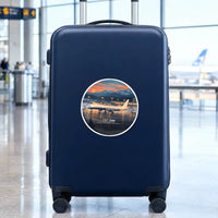 Thumbnail for Boeing 757-200 - 3D - Circle Sticker - Suitcase