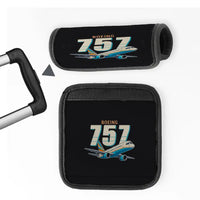 Thumbnail for Boeing 757-200 - Cartoon - Luggage Handle Cover - Black