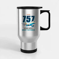 Thumbnail for Boeing 757-200 - Cartoon - Stainless Steel with Holder - Silver