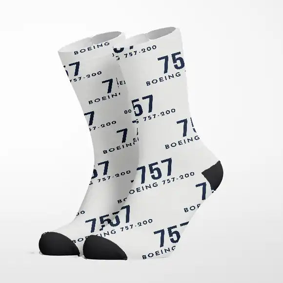 Boeing 757-200 - Socks - White