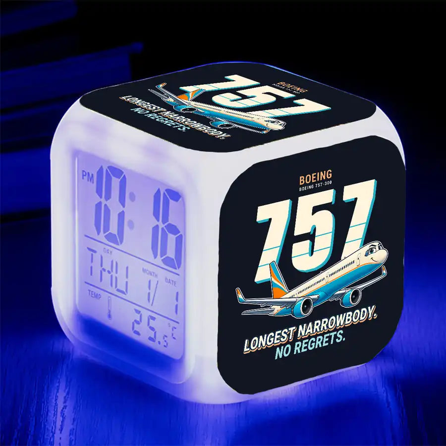 Boeing 757-300 - Cartoon - Alarm Clock