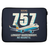 Thumbnail for Boeing 757-300 - Cartoon - Laptop Sleeve