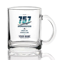 Thumbnail for Boeing 757-300 - Original + Name - Coffee & Tea Glass