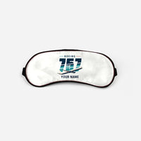 Thumbnail for Boeing 757-300 - Original + Name - Sleep Mask - White