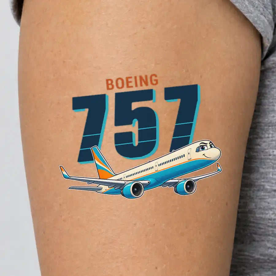 Boeing 757-300 - Tattoo - Cartoon