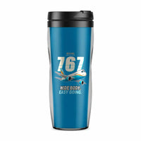 Thumbnail for Boeing 767-300ER - Cartoon - Plastic (No Holder) - Light Blue