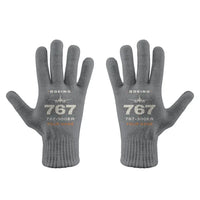 Thumbnail for Boeing 767-300ER - Gloves - Full - Heritage + Name - Gray