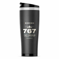 Thumbnail for Boeing 767-300ER - Heritage - Stainless Steel (No Holder) - Gray