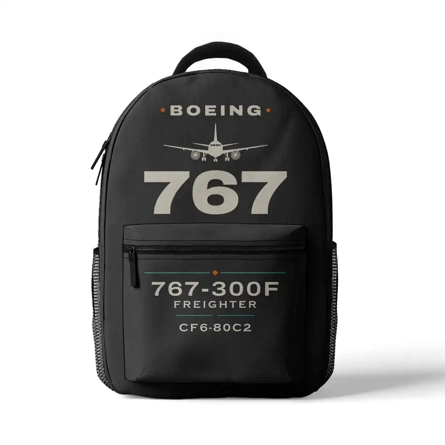 Boeing 767-300F - 3D Backpack - Heritage - Gray