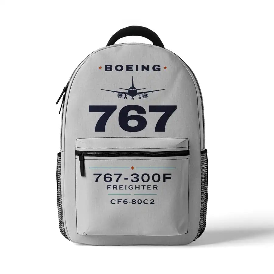 Boeing 767-300F - 3D Backpack - Heritage - White